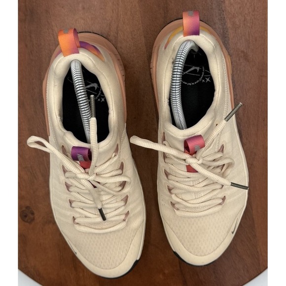 NIKE Free Metcon 6 SE Training Shoes Sneakers Pear/Pewter/Multicolor Women's 7.5 - Picture 10 of 14